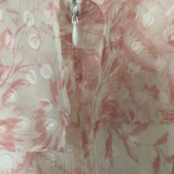 NWT -Rachel by Rachel Roy, 18W, maxi dress,color eggshell blush light pink/cream - Picture 9 of 12